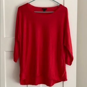 Ann Taylor Lightweight pink sweater